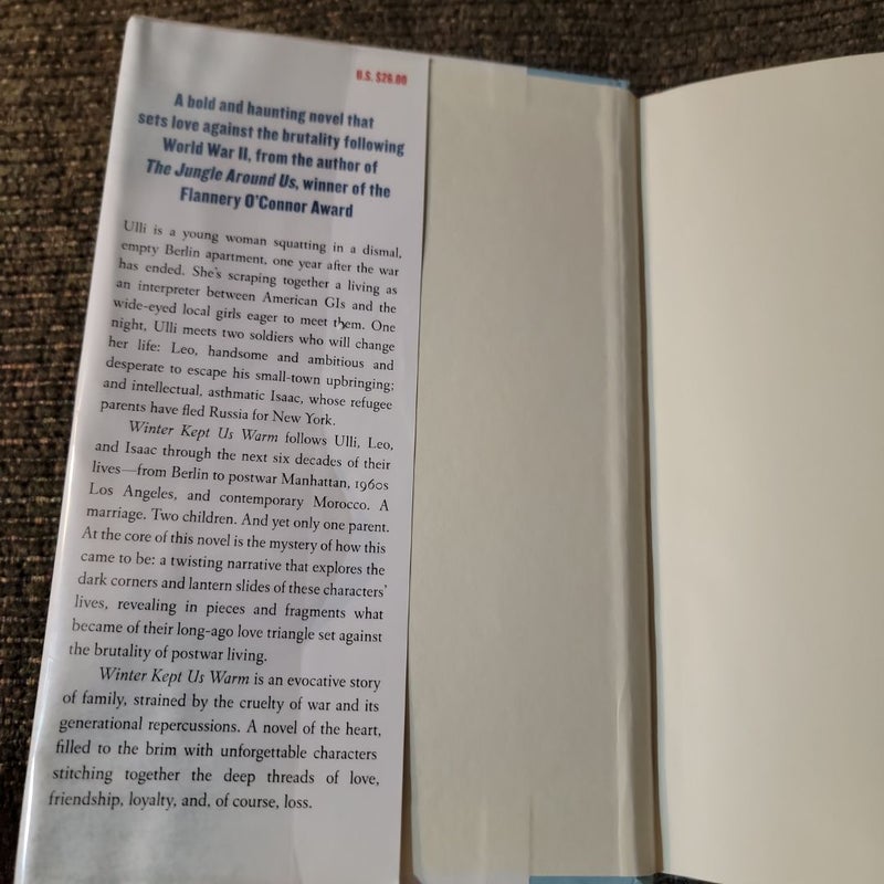 Winter Kept Us Warm (2018 First Edition)(Library Copy)