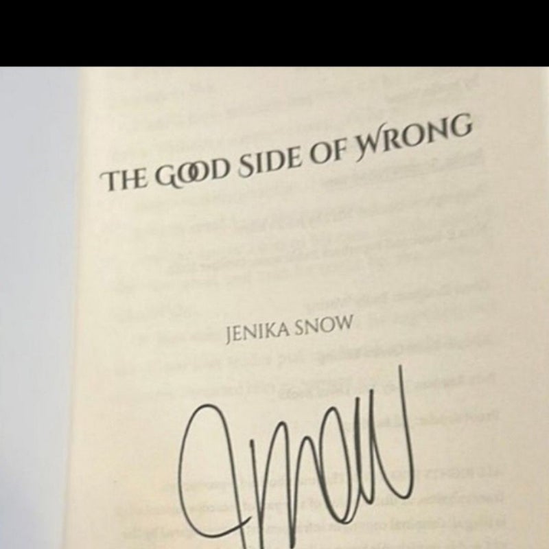 The Good Side of Wrong Signed