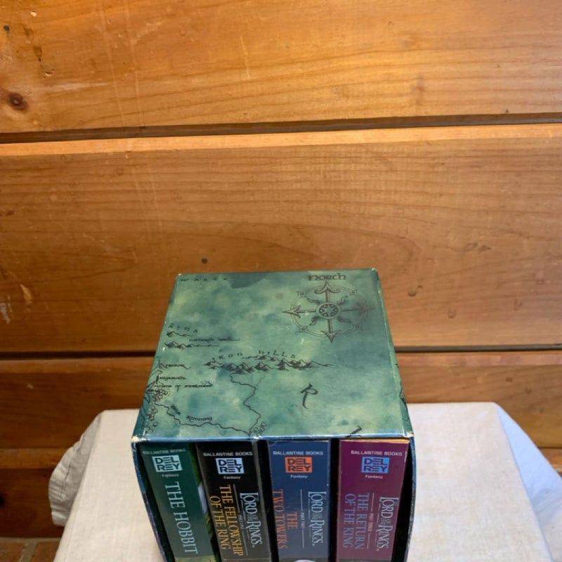 Lord of the Rings Trilogy and The Hobbit Boxed Set