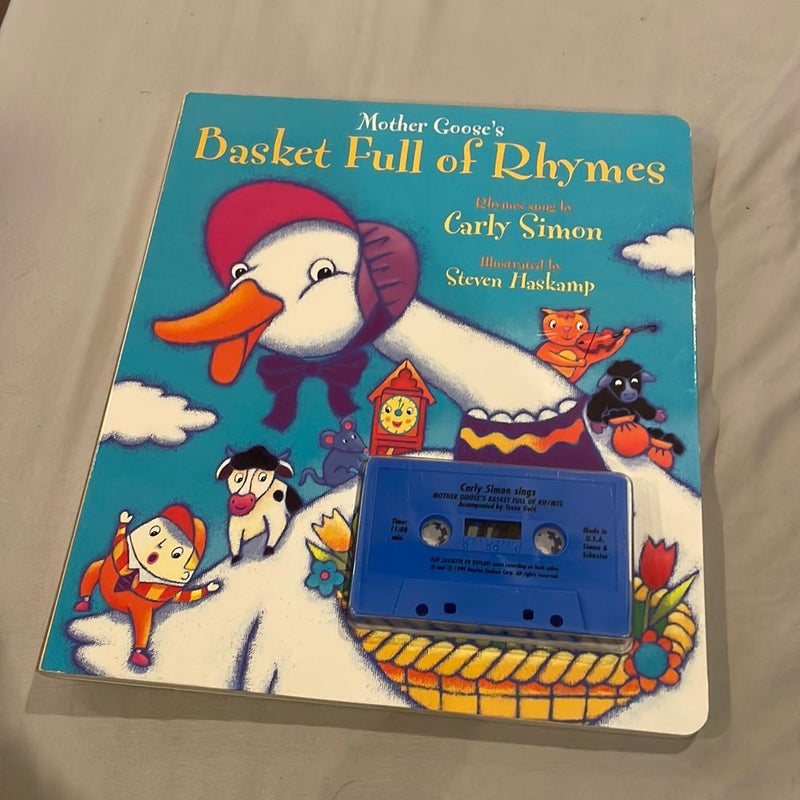 Mother Goose’s Basket Full of Rhymes w/ Cassette Tape