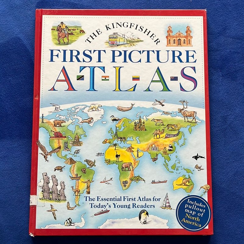 The Kingfisher First Picture Atlas by Antony Mason