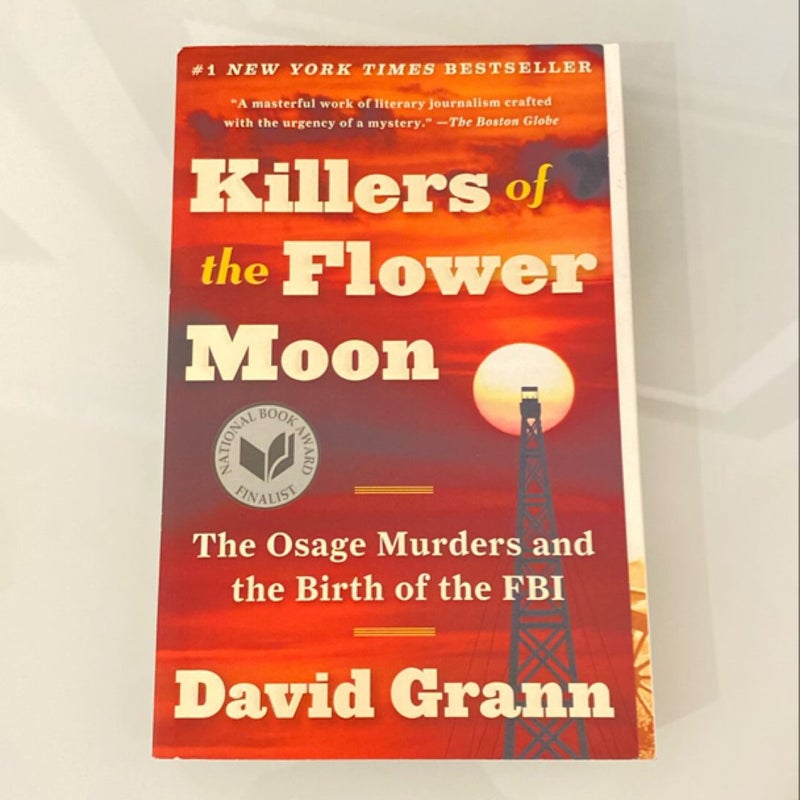 4 BOOK SET: Killers of the Flower Moon/ STAY CLOSE / Where the Crawdads Sing / Furiously Happy