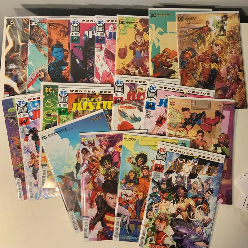 Young Justice Issues 1-12, 14-20