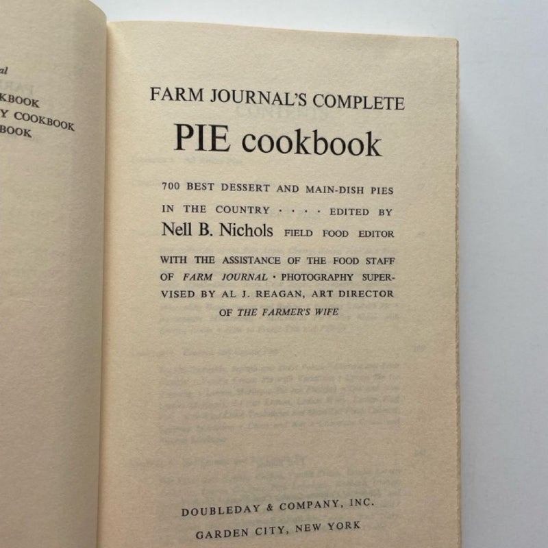 Farm Journal’s Complete Pie Cookbook