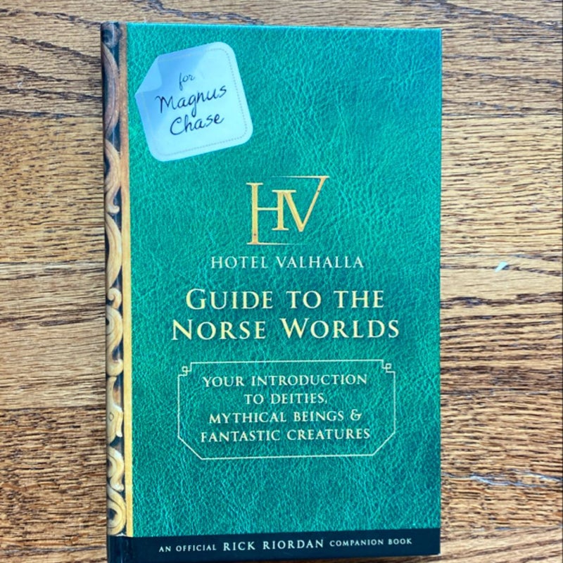 For Magnus Chase: Hotel Valhalla Guide to the Norse Worlds (an Official Rick Riordan Companion Book)