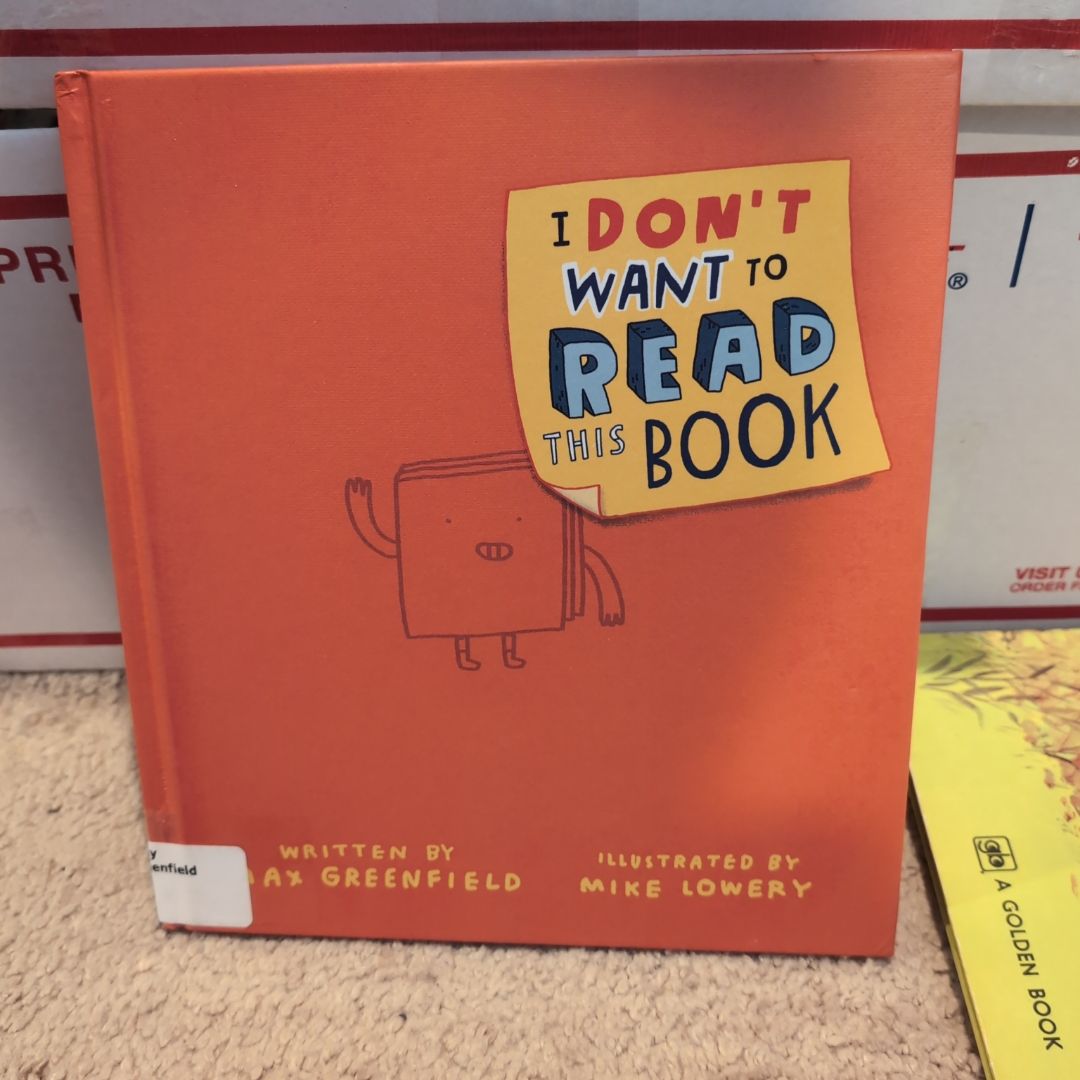 I Don't Want to Read This Book