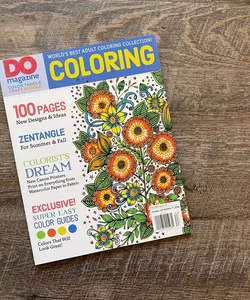 DO Magazine: World's Best Adult Coloring Collection - Coloring Book