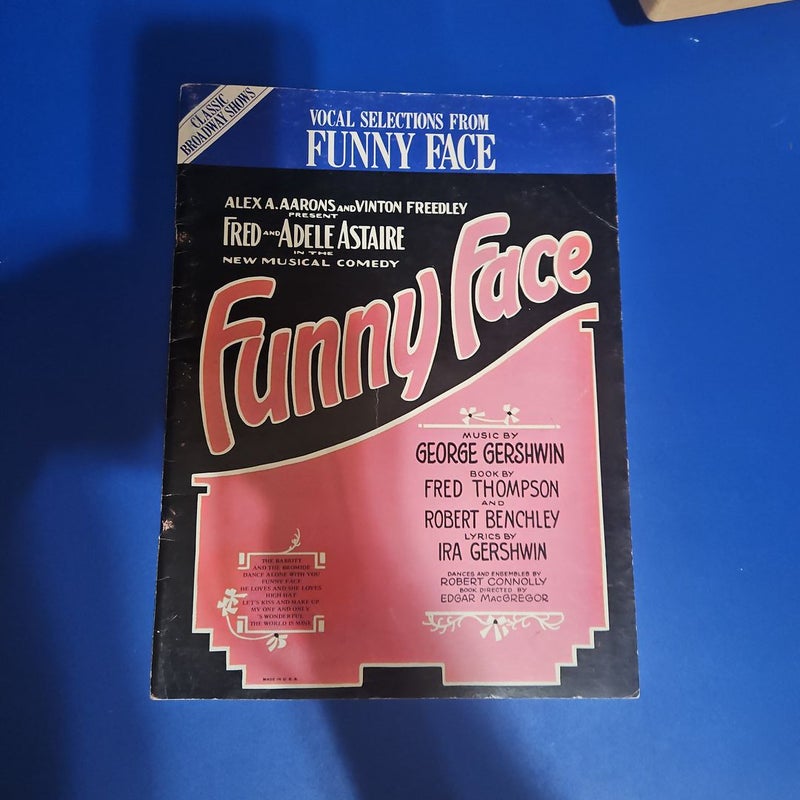 Vocal Selections From Broadway Show Funny Face