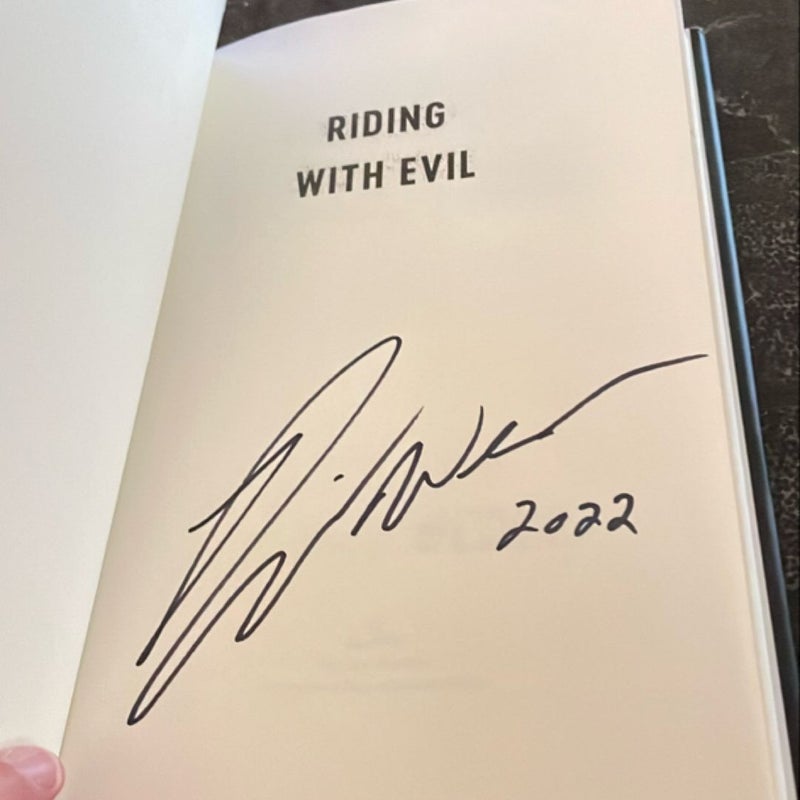 Riding with Evil Signed Copy