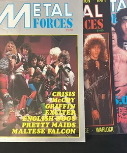 Metal Forces  3 Magazine Bundle