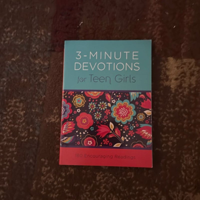 3-Minute Devotions for Teen Girls
