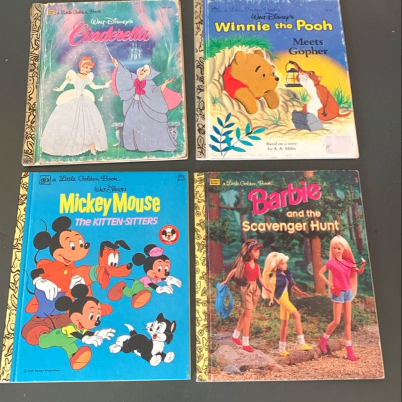 Little Golden Books 4-Book Bundle