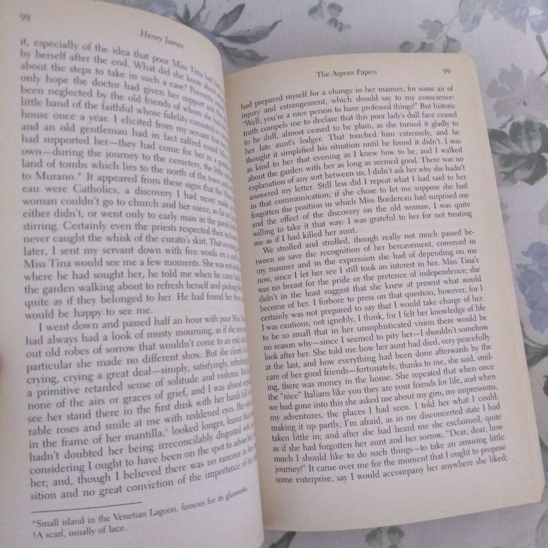 The Turn of the Screw, the Aspern Papers and Two Stories