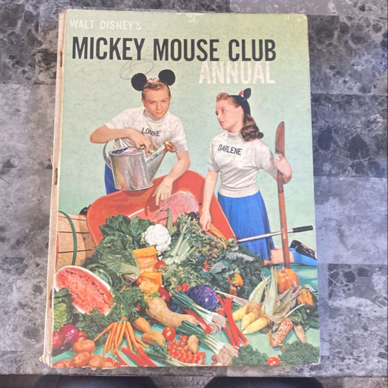1957 Mickey Mouse Club Annual Book 