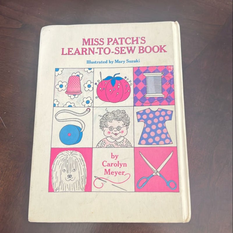 Miss Patch’s learn to sew book 