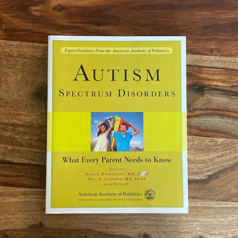 Autism Spectrum Disorders