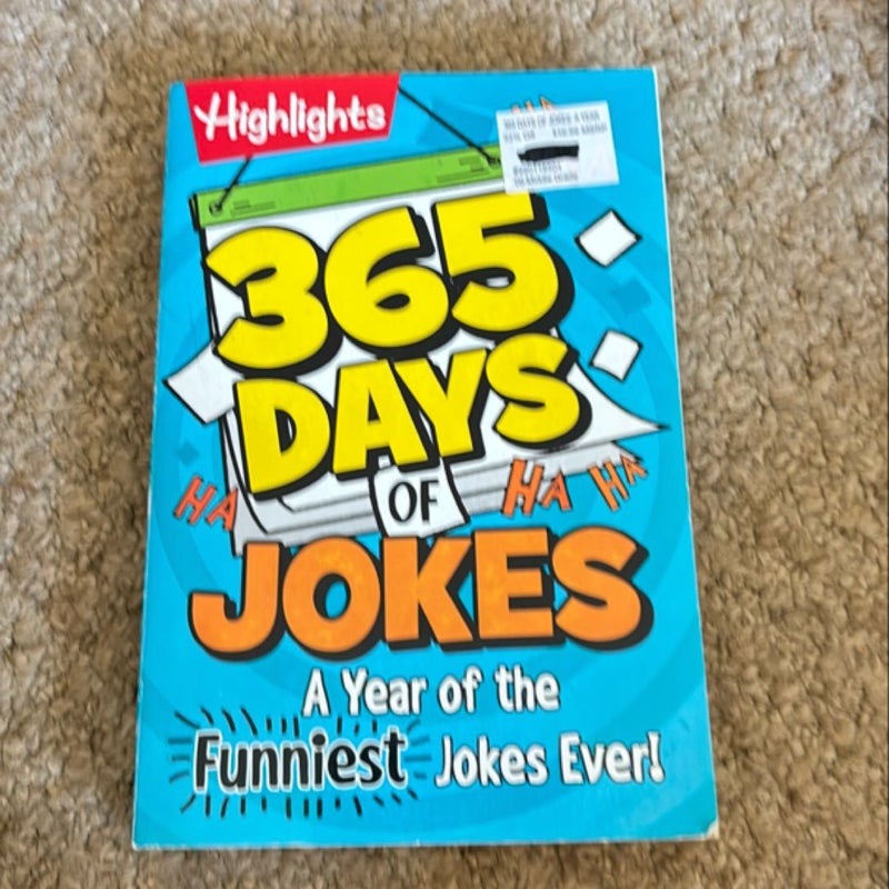 365 Days of Jokes: a Year of the Funniest Jokes Ever!