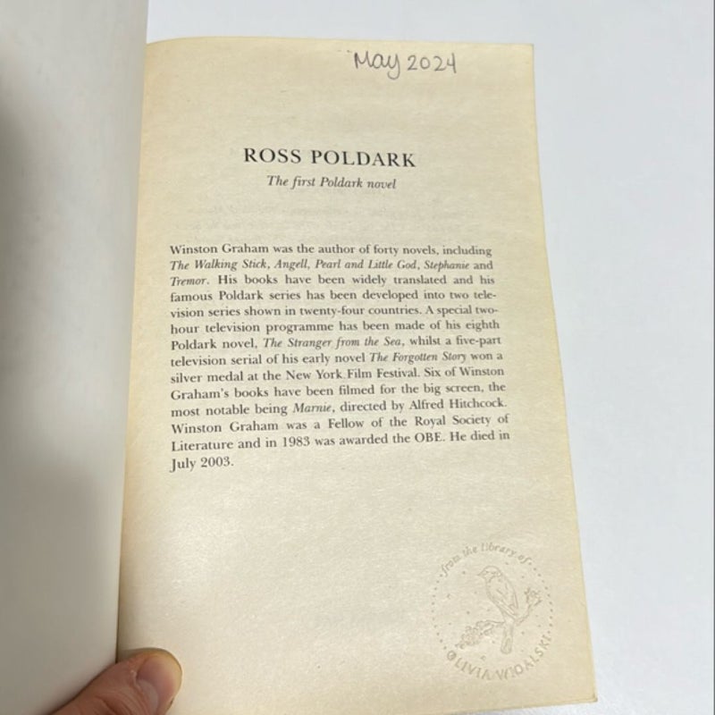 Ross Poldark: a Poldark Novel 1