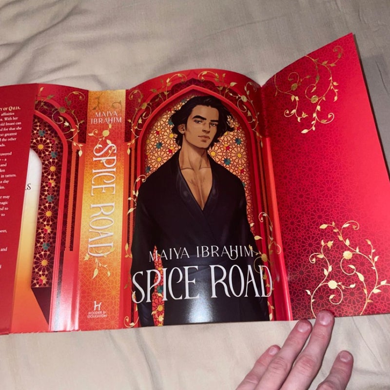 Spice Road (Fairyloot Edition) by Maiya Ibrahim , Hardcover | Pangobooks