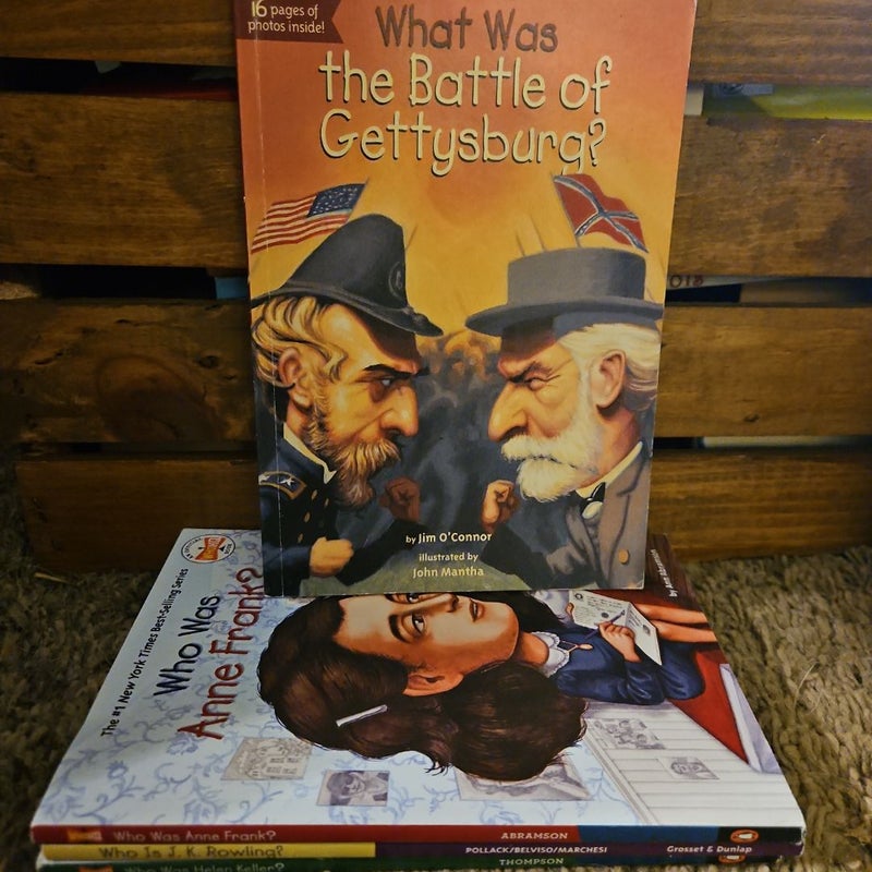 Who Was...? Set of 10 books
