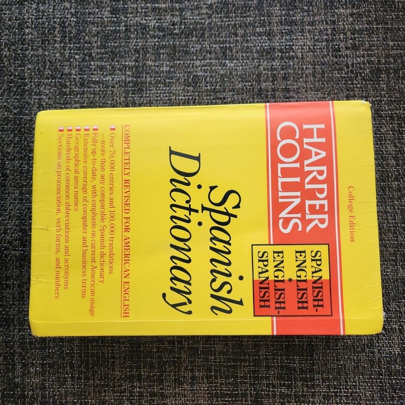 Harper Collins Spanish Dictionary