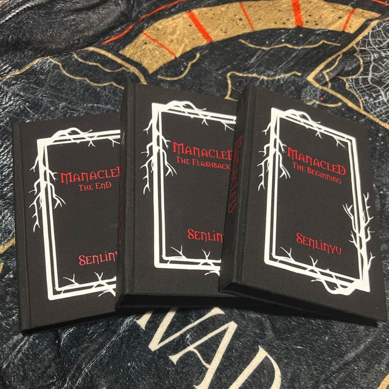 Manacled (3 volume set w/ illustrated page overlays) 