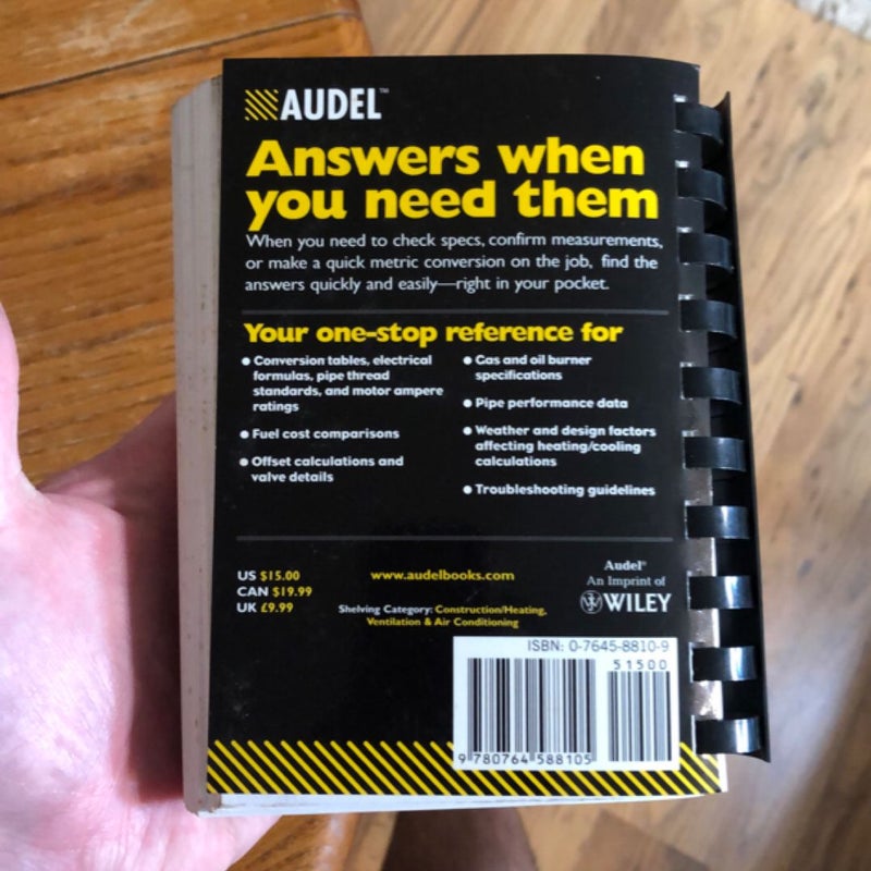 Audel HVAC Pocket Reference