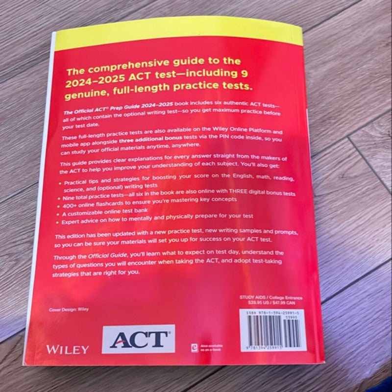 The Official ACT Prep Guide 2024-2025