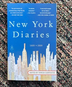 New York Diaries, 1609 To 2009