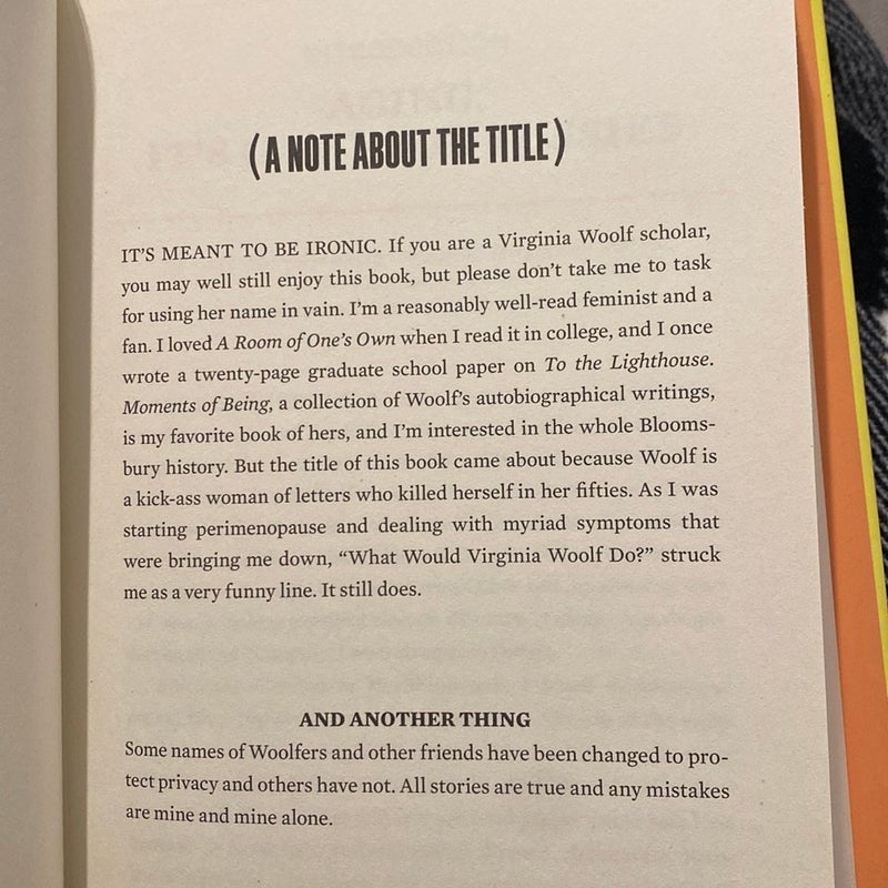 What Would Virginia Woolf Do?