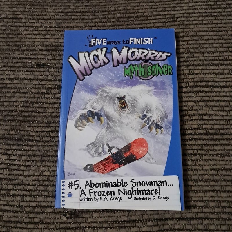 Abominable Snowman A Frozen Nightmare!