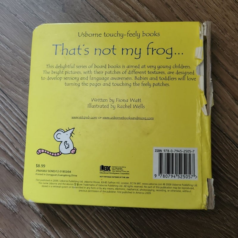 That's Not My Frog