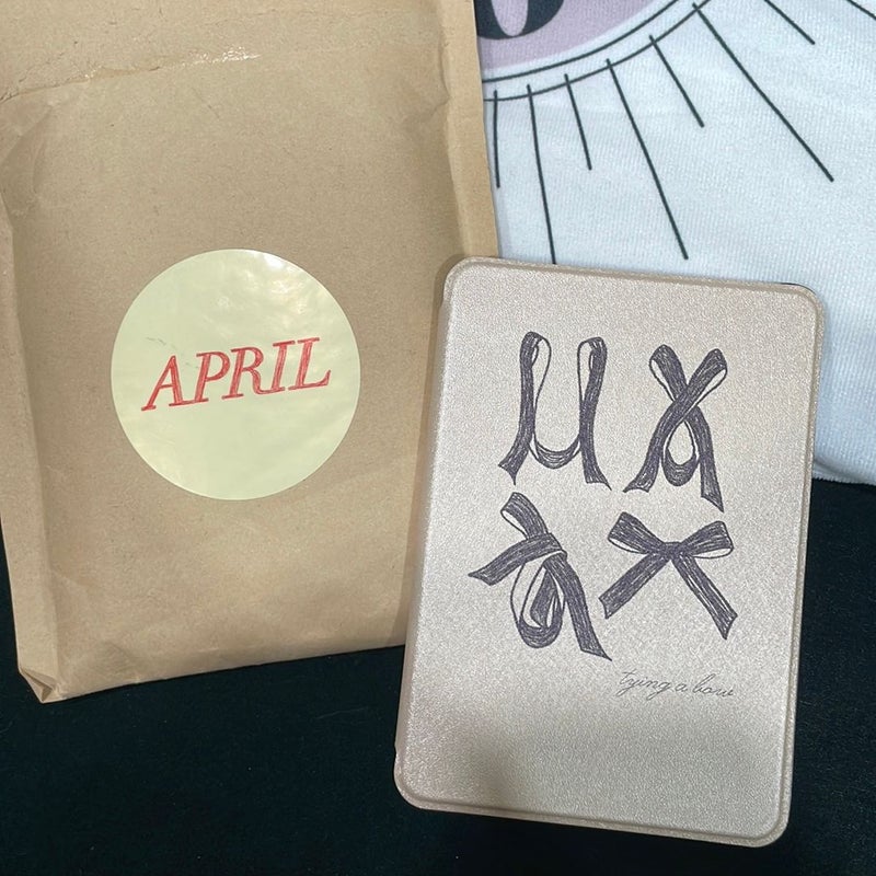 April Supply “Tying a Bow” Kindle Case (11th Gen)