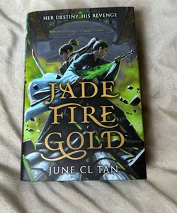 SIGNED OWLCRATE EDITION* Jade Fire Gold