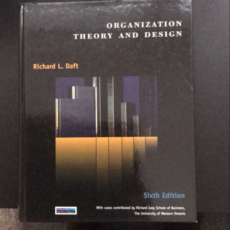 Organizational Theory and Design