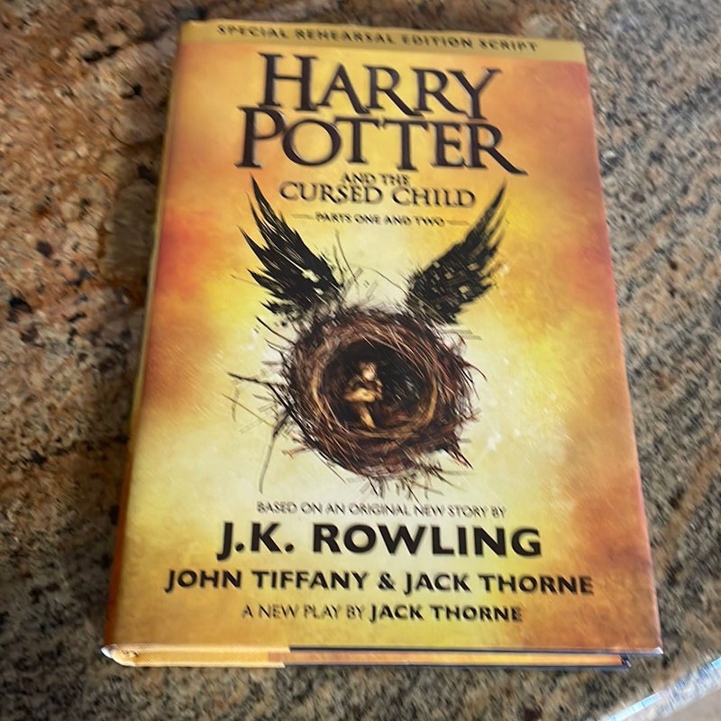 Harry Potter and the Cursed Child Parts One and Two (Special Rehearsal Edition Script)