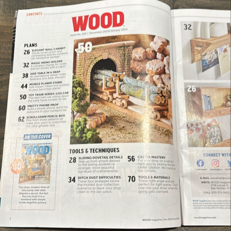 Wood Magazine #293 December 2023 / January 2024