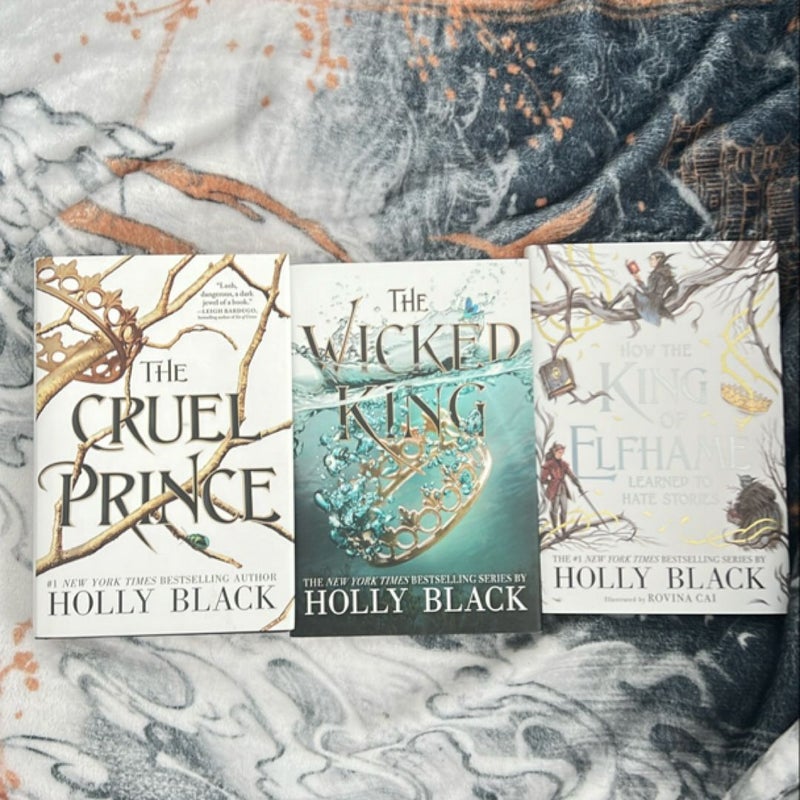 Assorted books by holly black