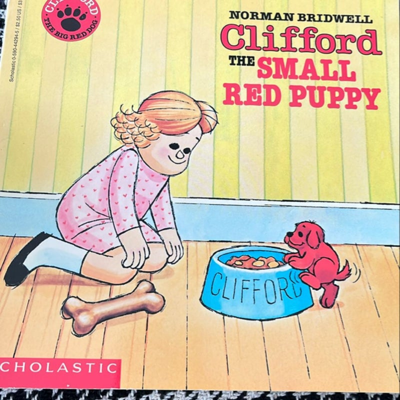 Clifford bundle: Clifford and the Grouchy Neighbors; Clifford the Small Red Puppy; Clifford Grows Up; Clifford Gets a Job