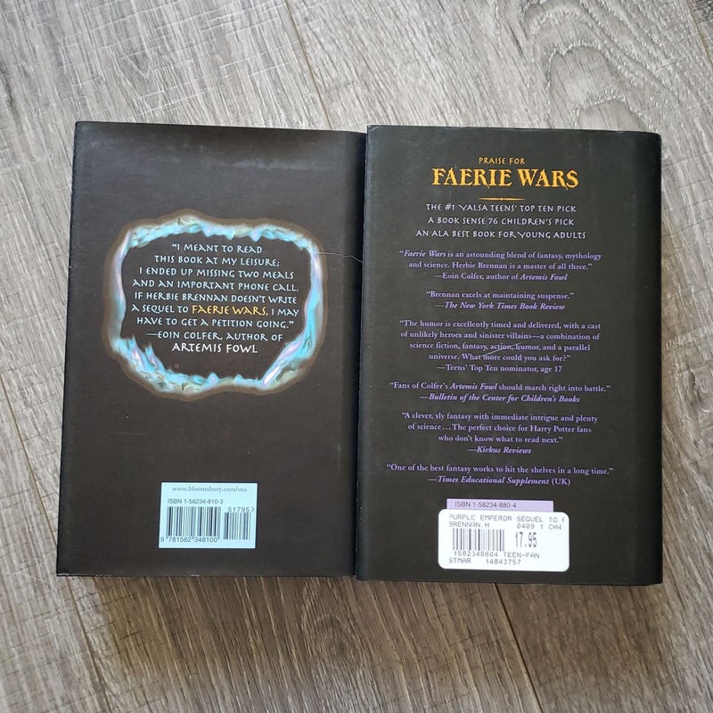 The Faerie War Chronicles, Books 1-2