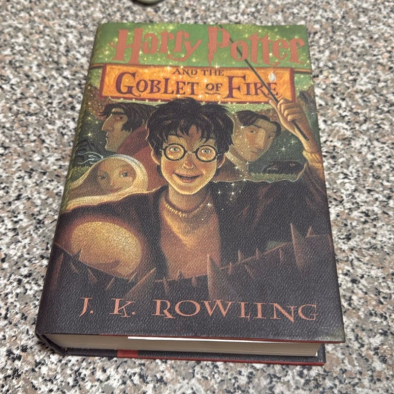 Harry Potter and the Goblet of Fire First Edition 