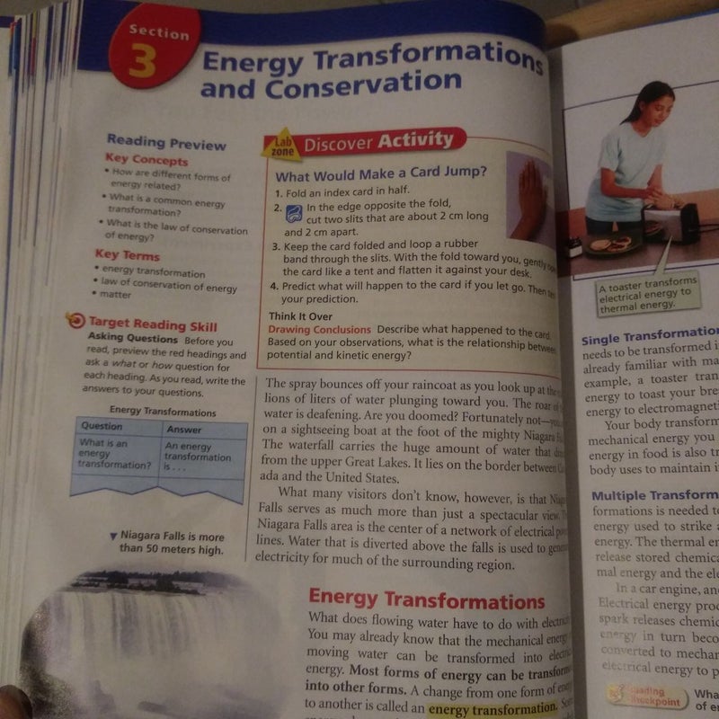 Science Explorer C2009 Book M Student Edition Motion, Forces, and Energy