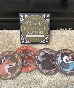 Only A Monster Coaster Set