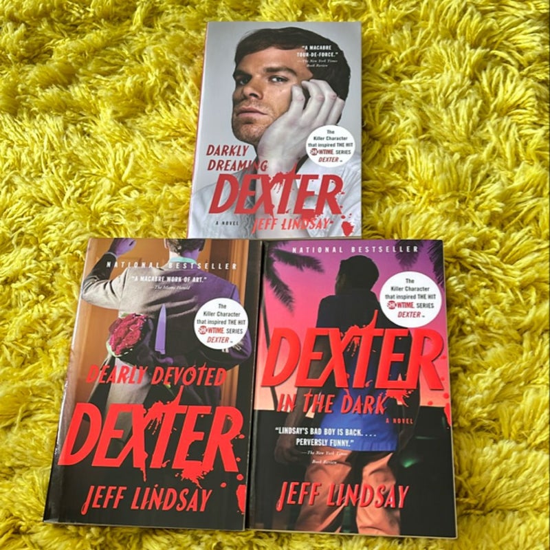 Dexter Book Bundle - Darkly Dreaming, Dearly Devoted and Dexter in the Dark