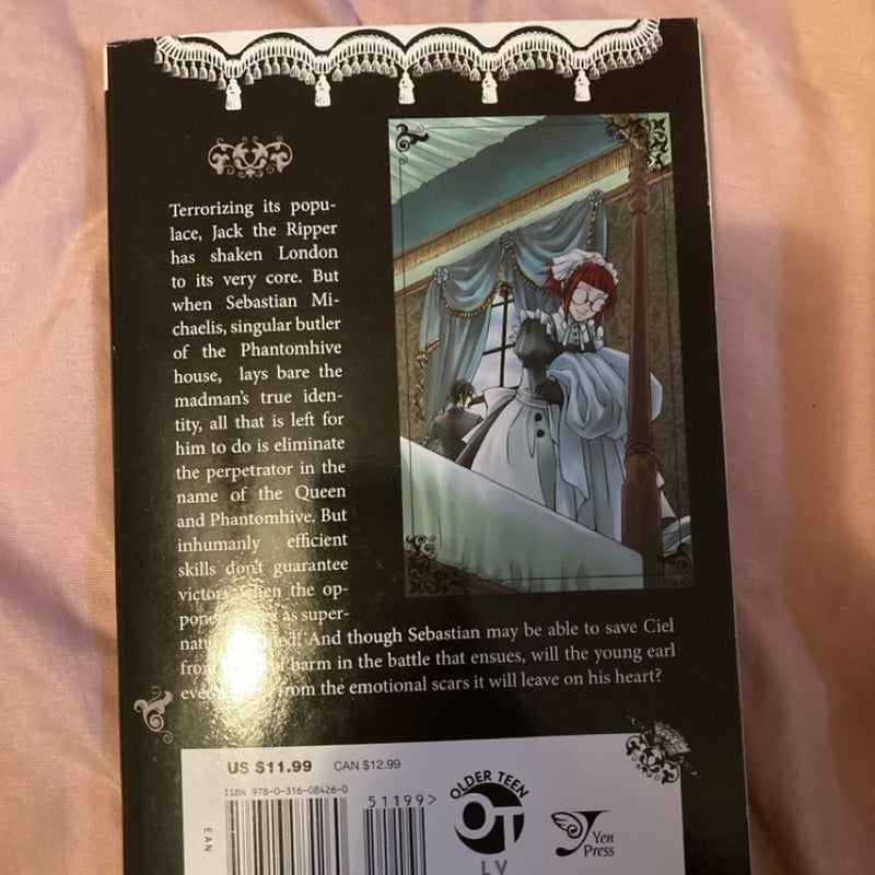 Black butler manga 1-5 