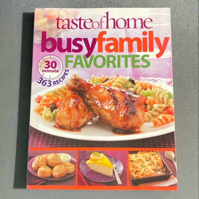 Busy Family Favorites