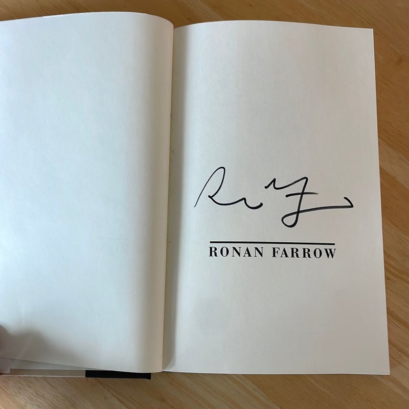 War on Peace SIGNED COPY