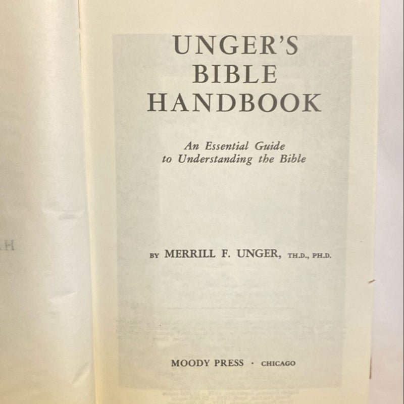 Unger’s Bible Handbook