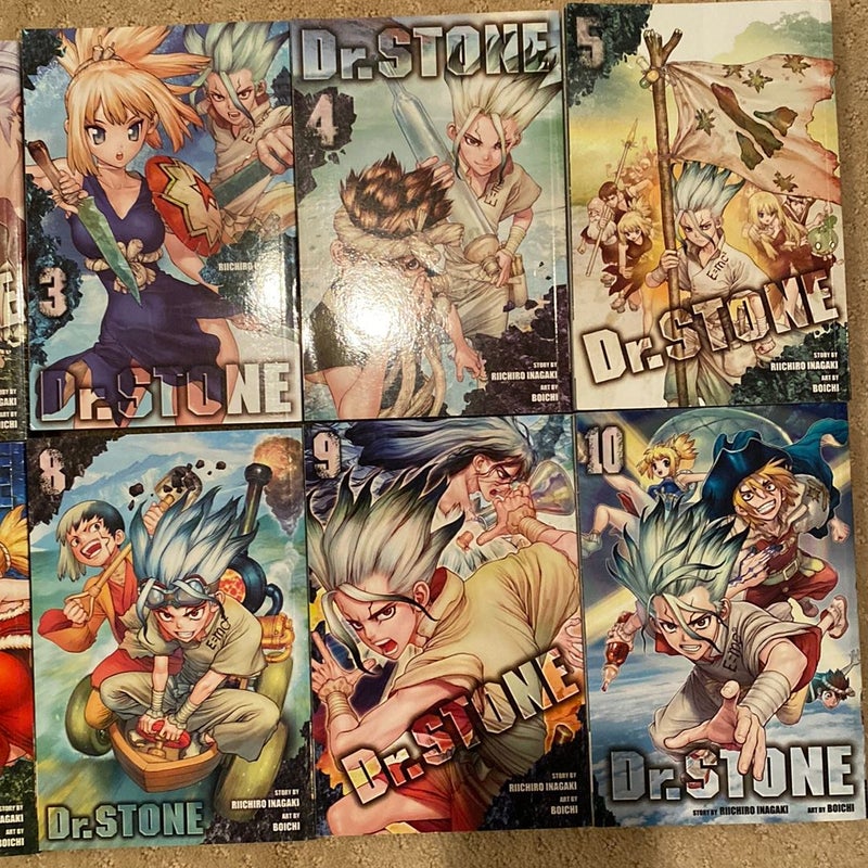 Dr. STONE, Vol. 1-10