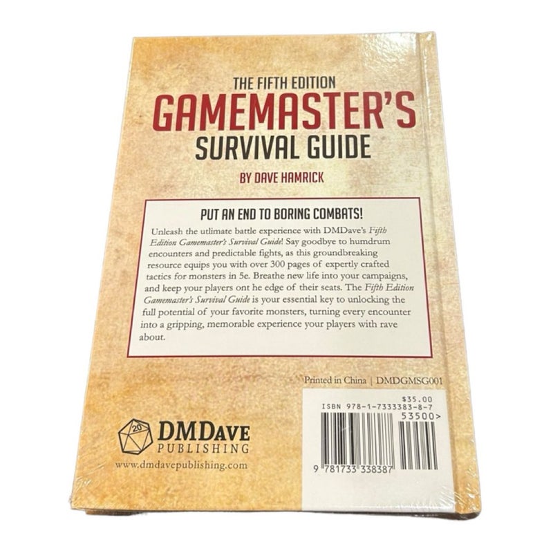 The Fifth Edition Gamemaster's Survival Guide